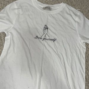 White “Love Yourself” Tee
